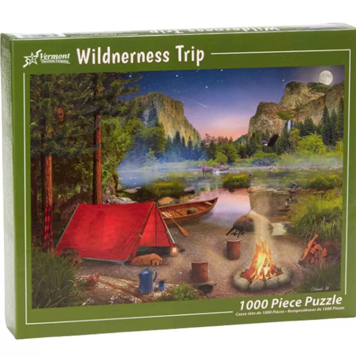 Department 56 1000 Piece Wilderness Trip Jigsaw Puzzle* Puzzles