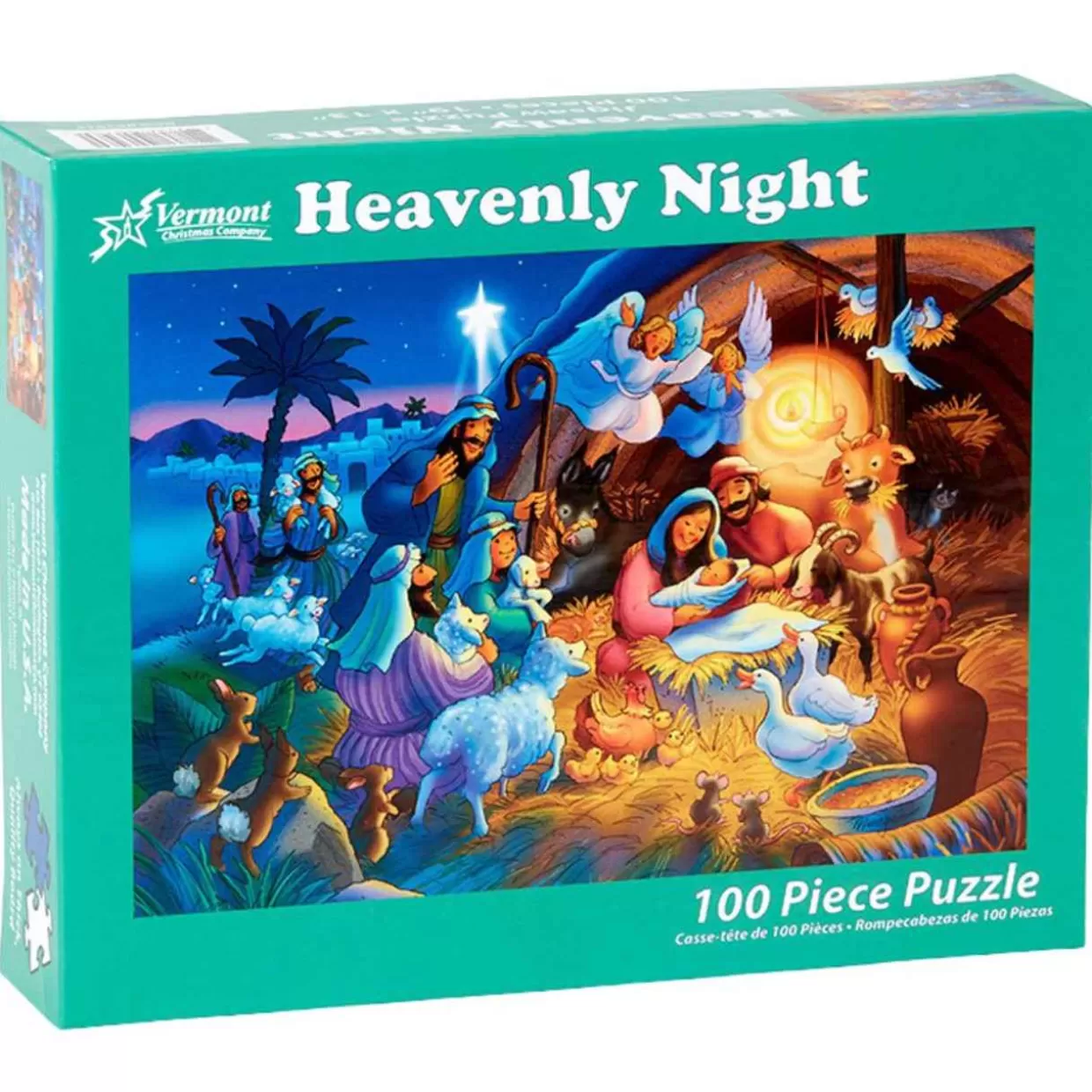 Kurt Adler 100 Piece Heavenly Night Jigsaw Puzzle* Puzzles