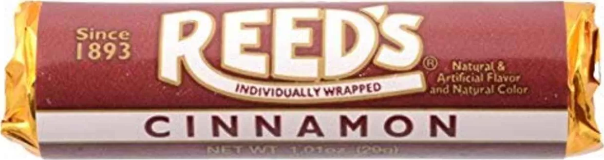 * 1.01 Oz. Reed's Cinnamon Candy Rolls* Food & Candy