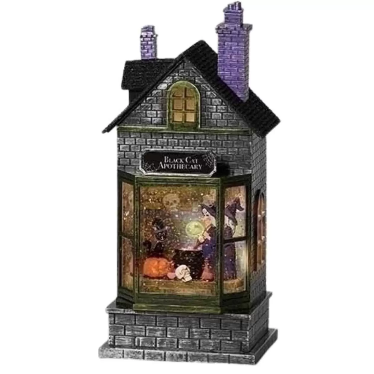 Department 56 10.5" Potion Shop Lantern Featuring A Witch* Halloween