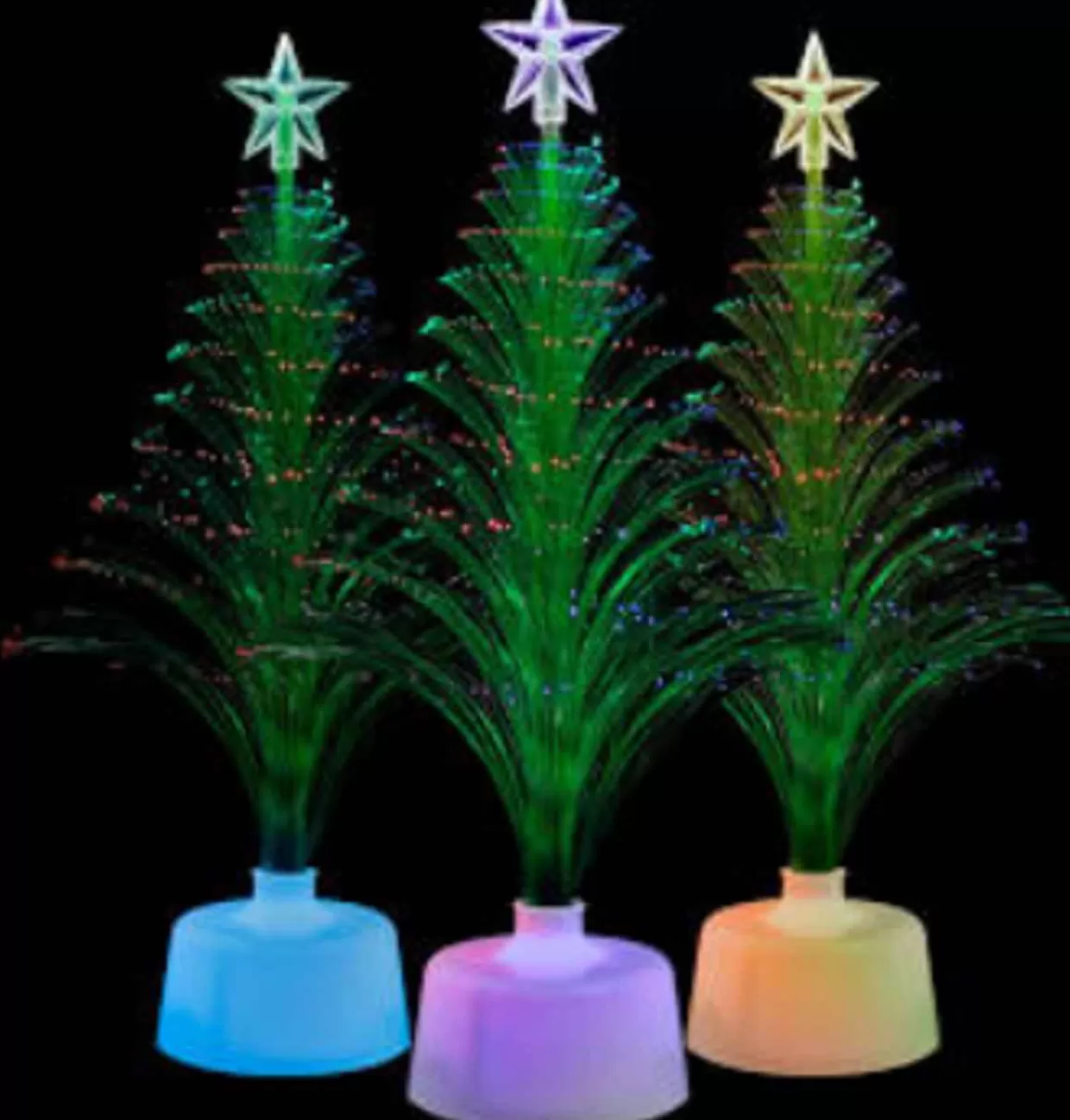 Lemax 11.5" Led Green Christmas Tree Centerpiece* Tabletop Trees