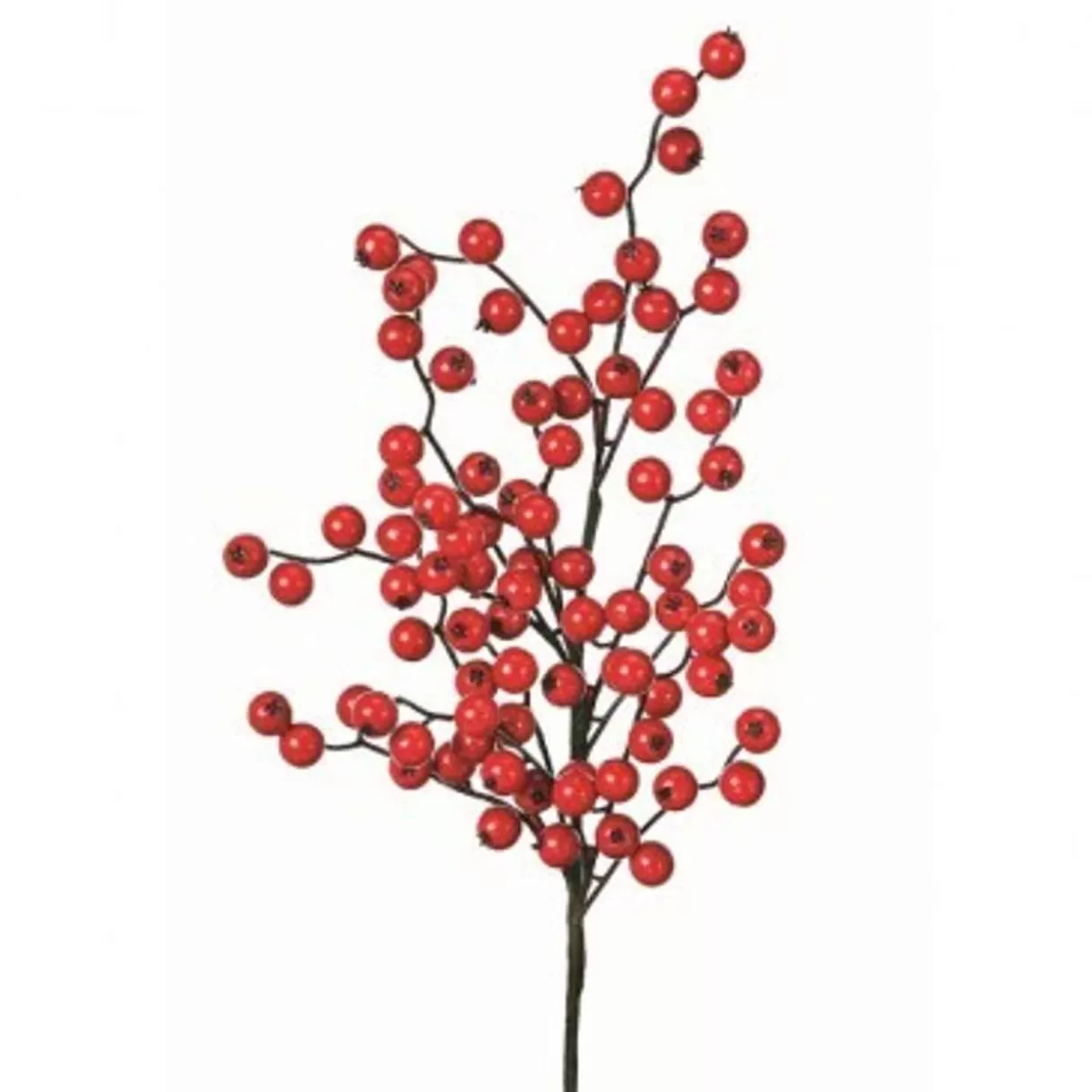 Kurt Adler 24" Deluxe Red Berry Spray* Tree Picks