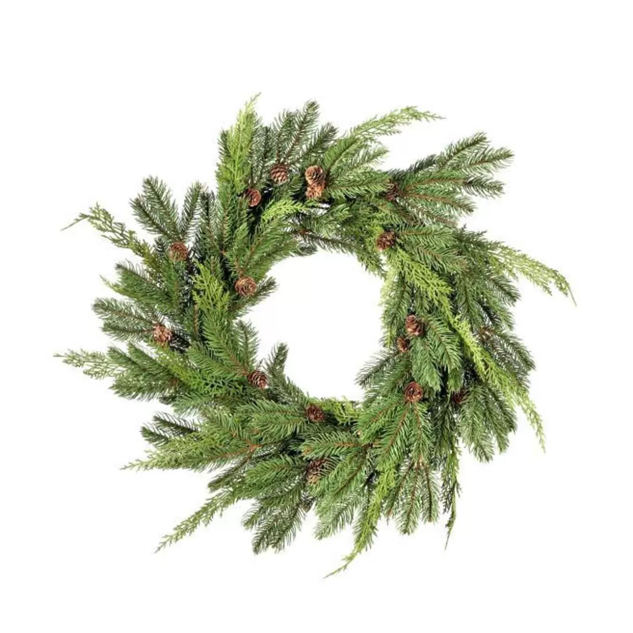 Lumineo 24" Just Cut Woodland Pines Wreath* Wreaths