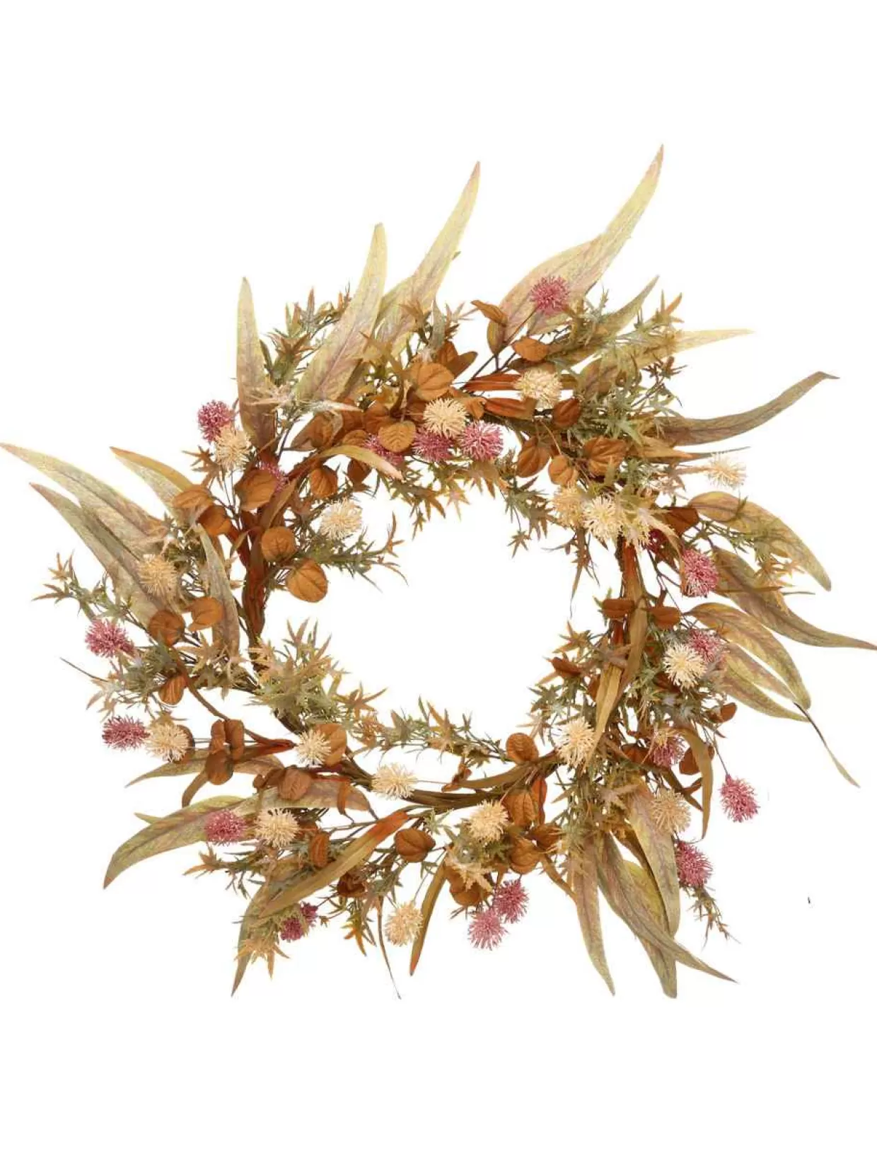 Lumineo 24" Prickly Japanese Maple Grass Wreath* Wreaths