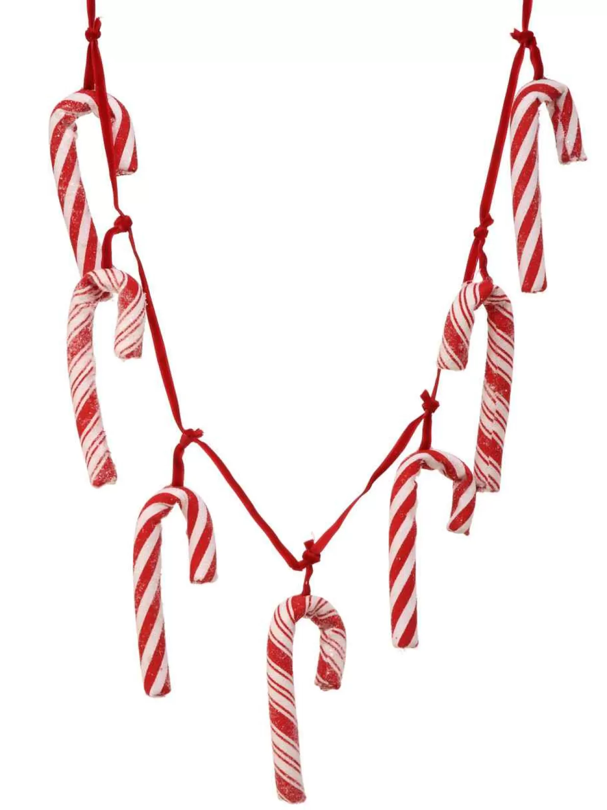 Kurt Adler 46" Frost Peppermint Candy Cane Garland* Garland