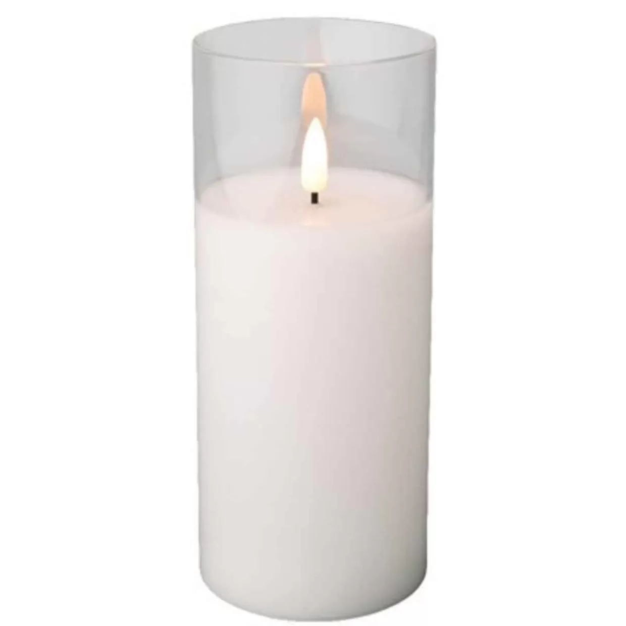 * 7" Flameless Warm White Pillar Candle* Candles