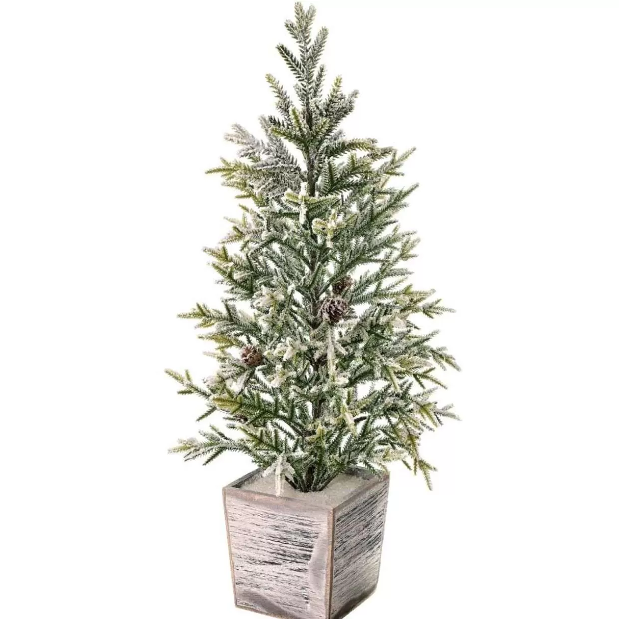 * Artificial Frosted Fir Tree 22 Inch,* Tabletop Trees