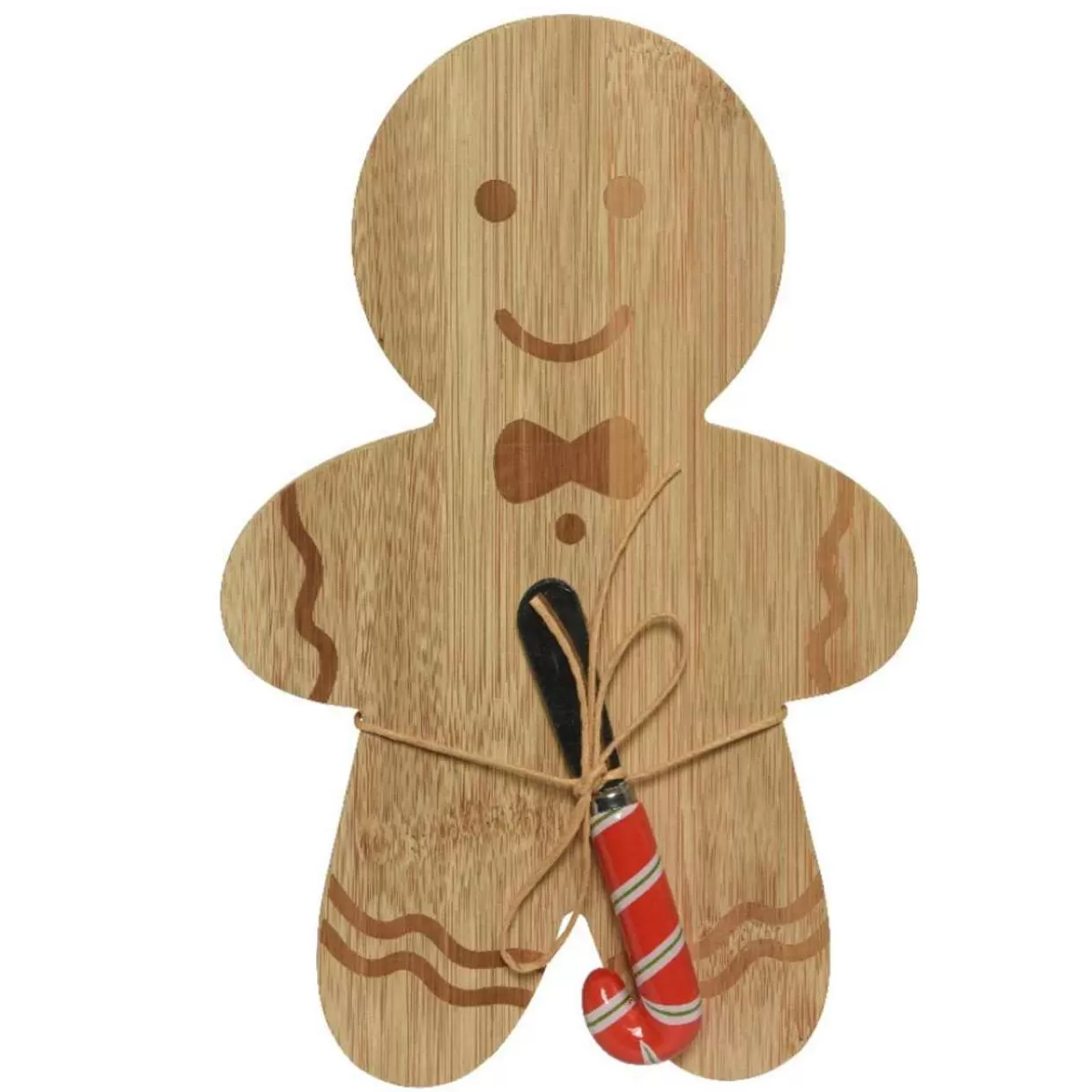 Old World Christmas Bamboo Gingerbread Man Cutting Board* Table & Glassware