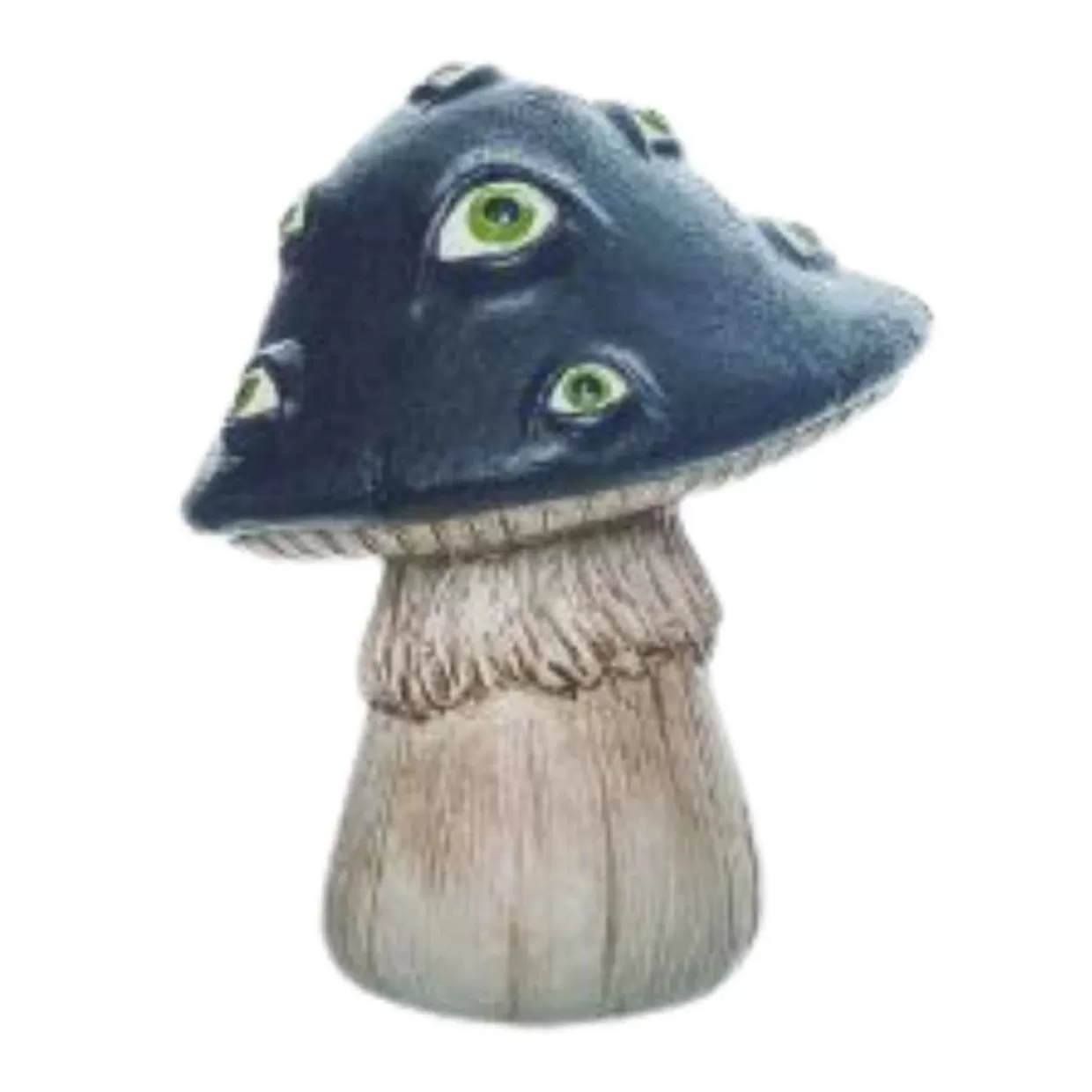 Jim Shore Black Creepy Mushroom Figurine* Halloween