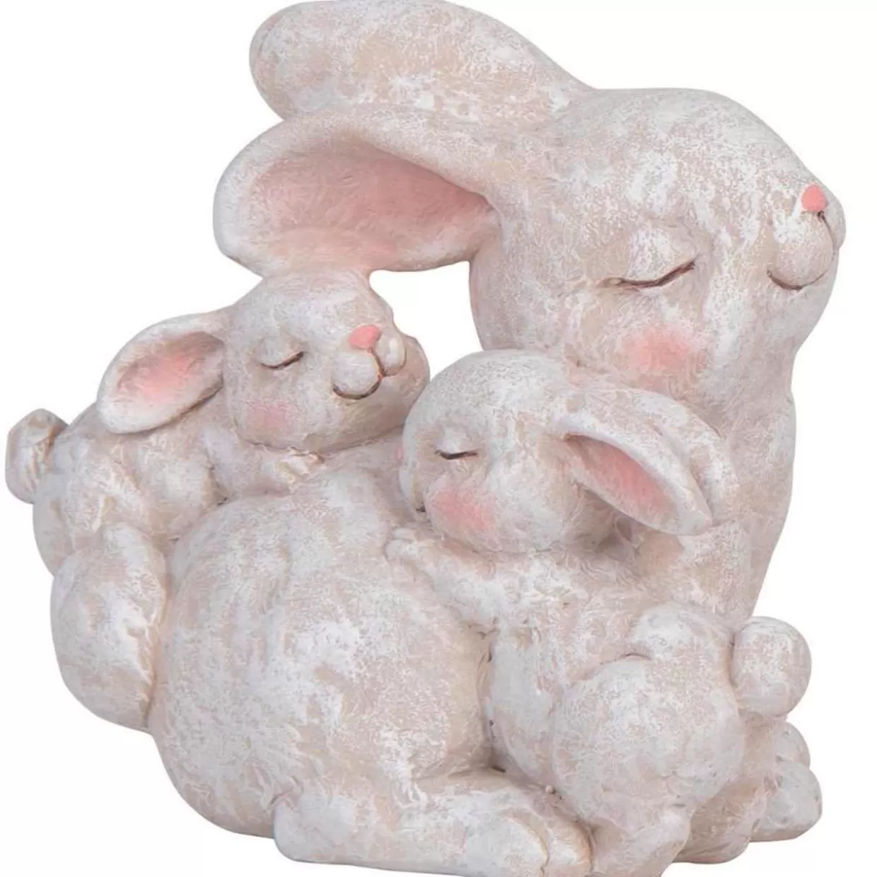 Hearts Gifts By Teresa Bunny Family Hugging Figurine Spring Decor* Easter And Spring