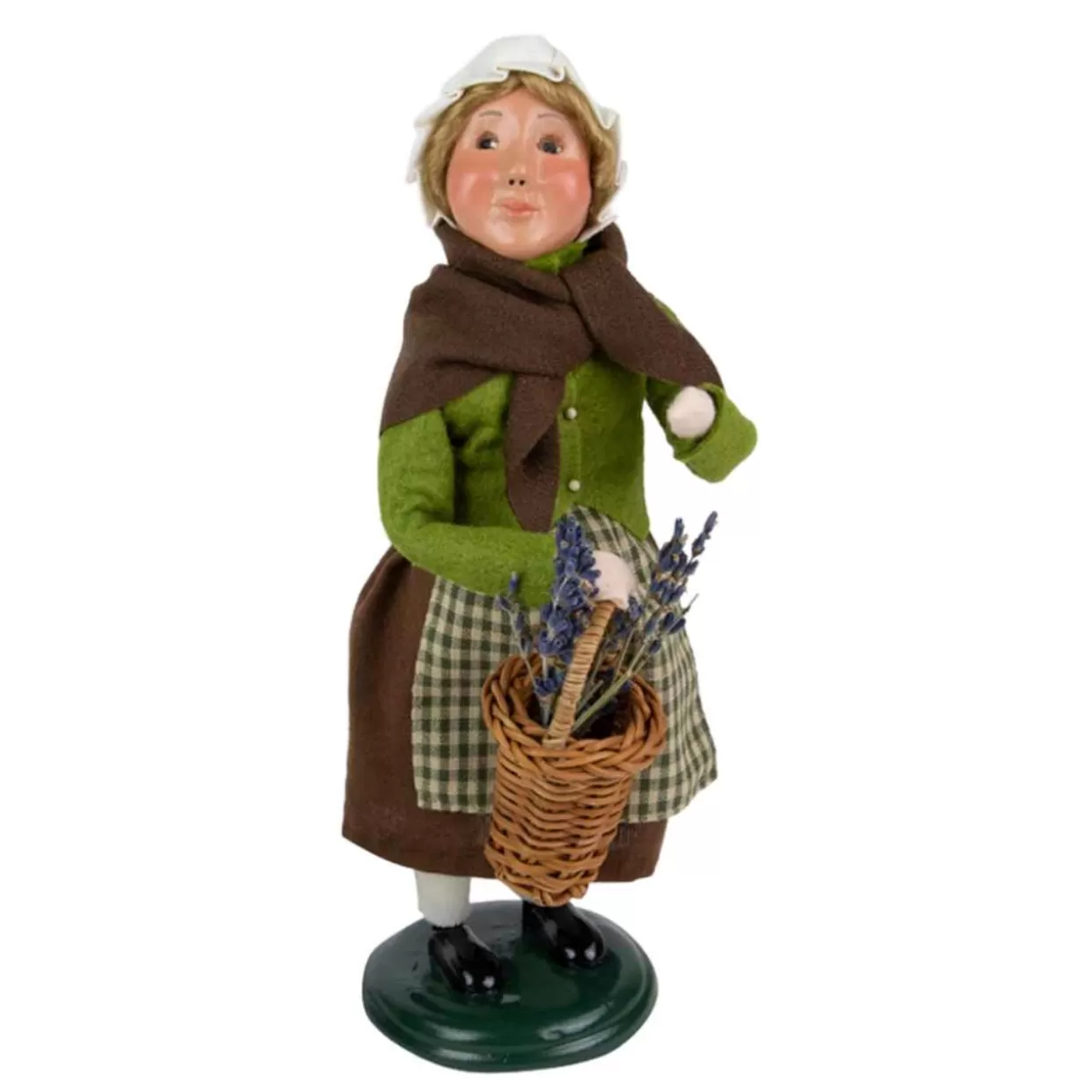 Byers Choice Byers' Choice - Pilgrim Girl With Basket Caroler* Thanksgiving & Fall