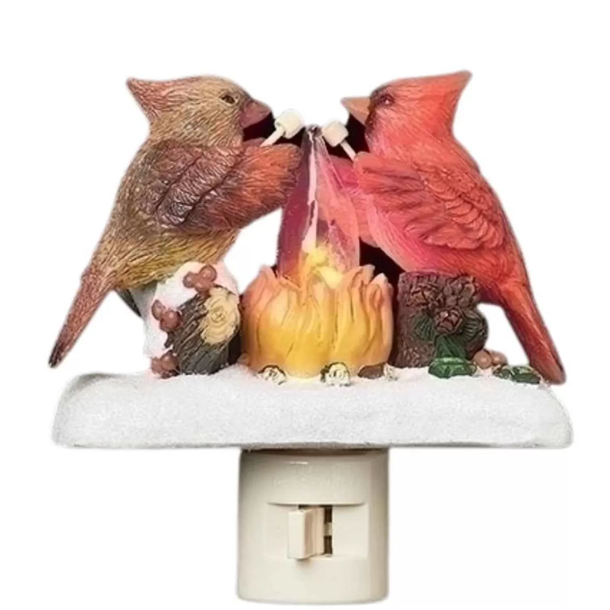 * Cardinal Campfire Night Light* Night Lights