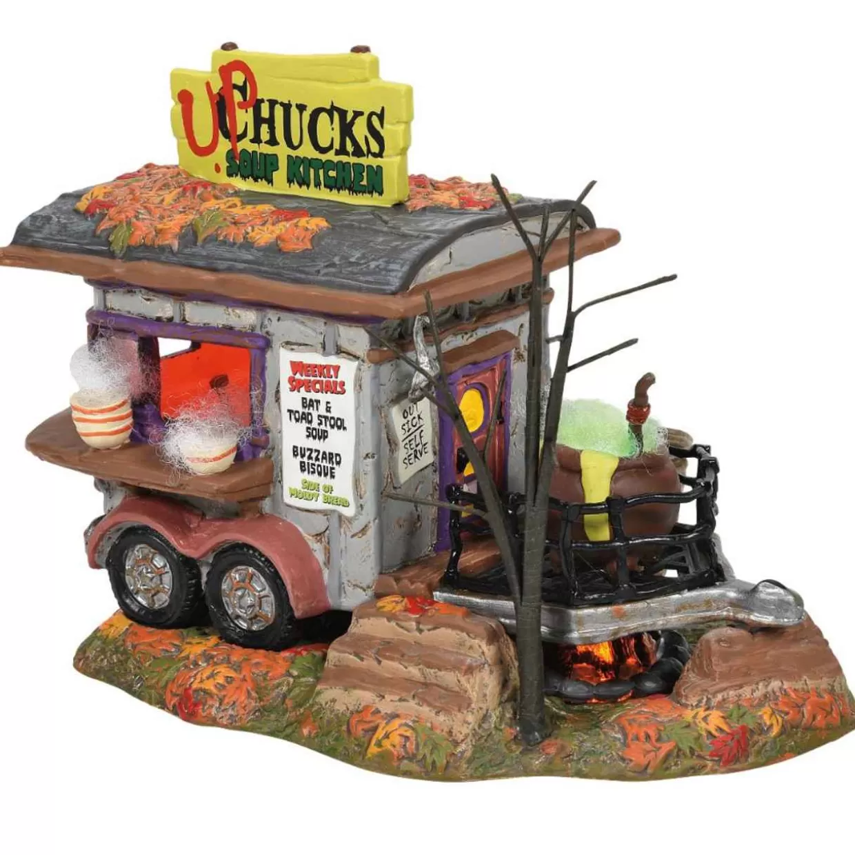 Department 56 - Halloween Village - Upchuck's Soup Kitchen* Halloween