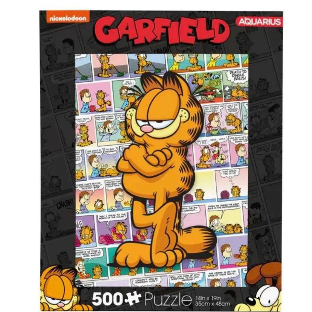 Jim Shore Garfield Comics 500 Piece Jigsaw Puzzle* Puzzles