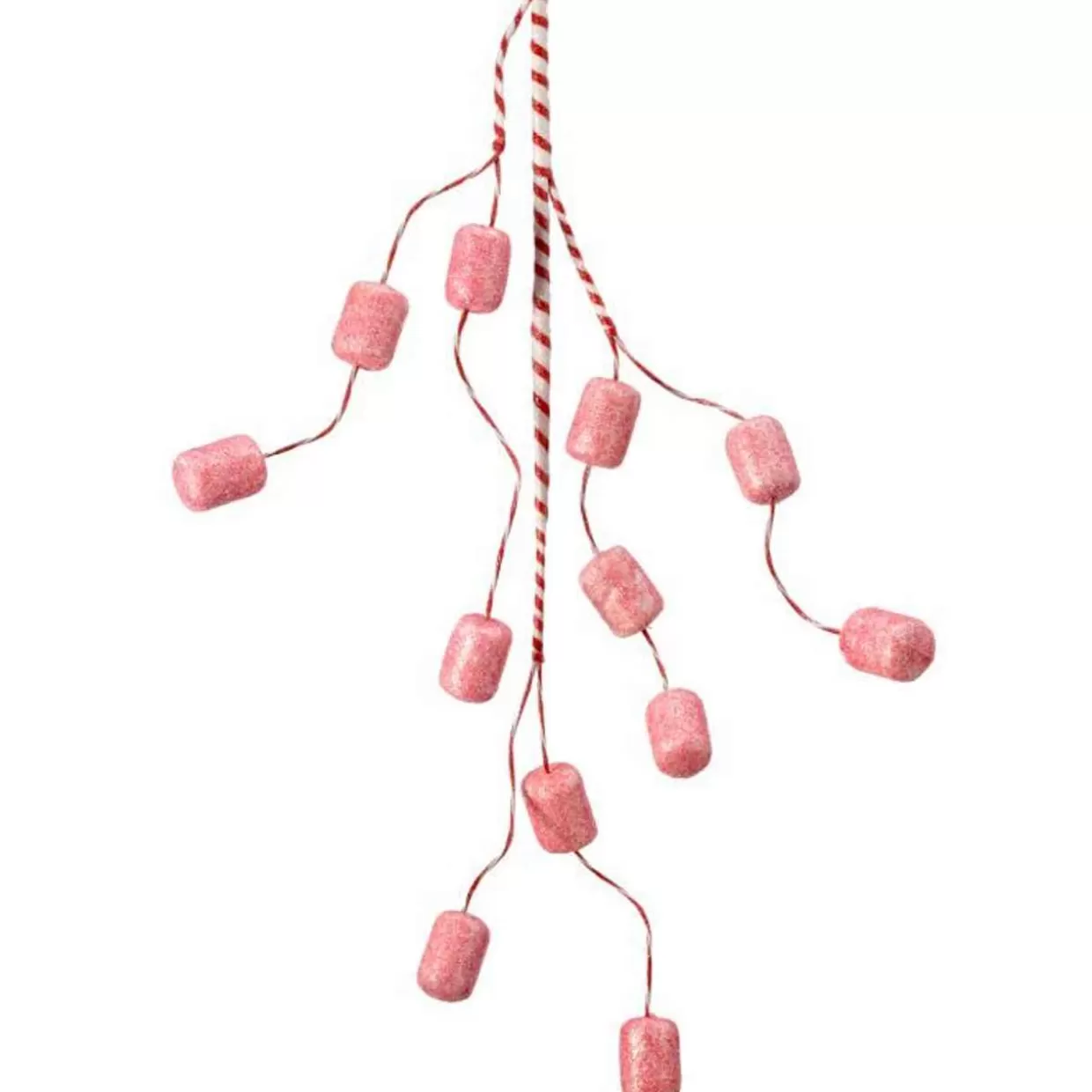 * Glittery Marshmallow Candy Spray* Tree Picks