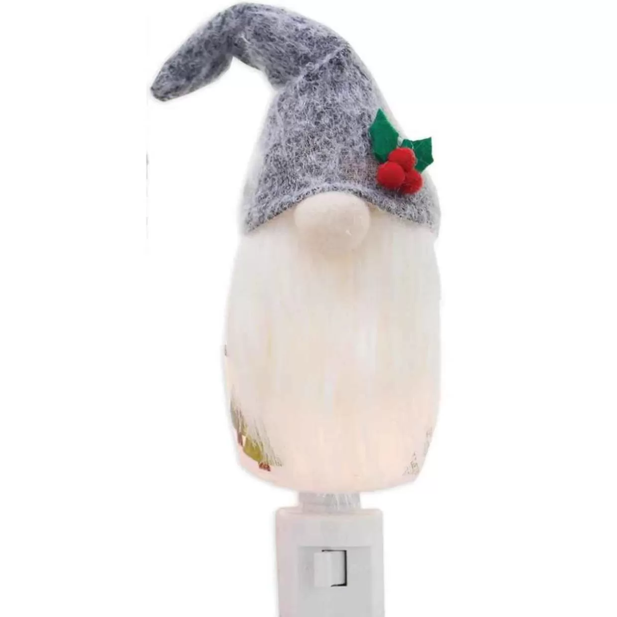 Stony Creek Gnome Wearing Grey Hat Night Light* Night Lights