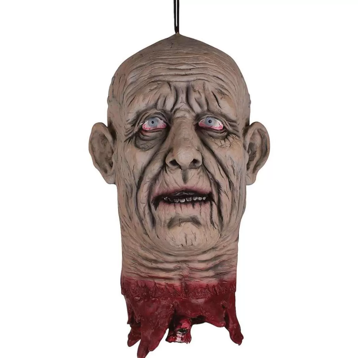 Old World Christmas Hanging Severed Old Man Head* Halloween