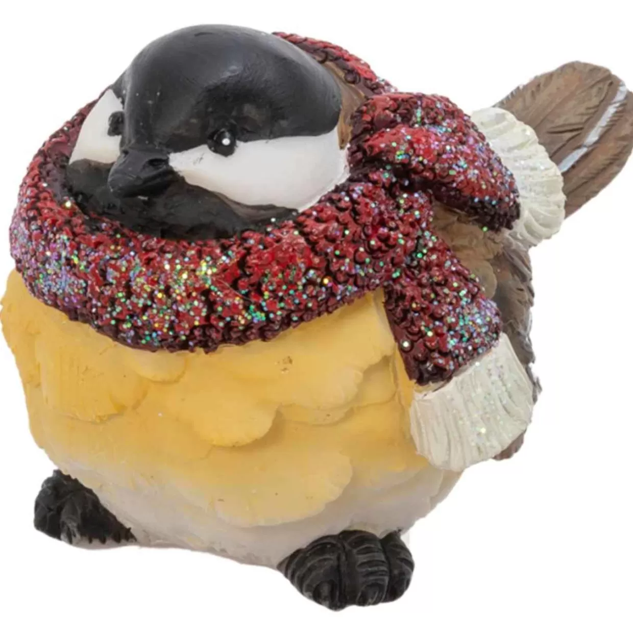 Lumineo Holiday Bird Wearing Scarf Figurine* Figurines