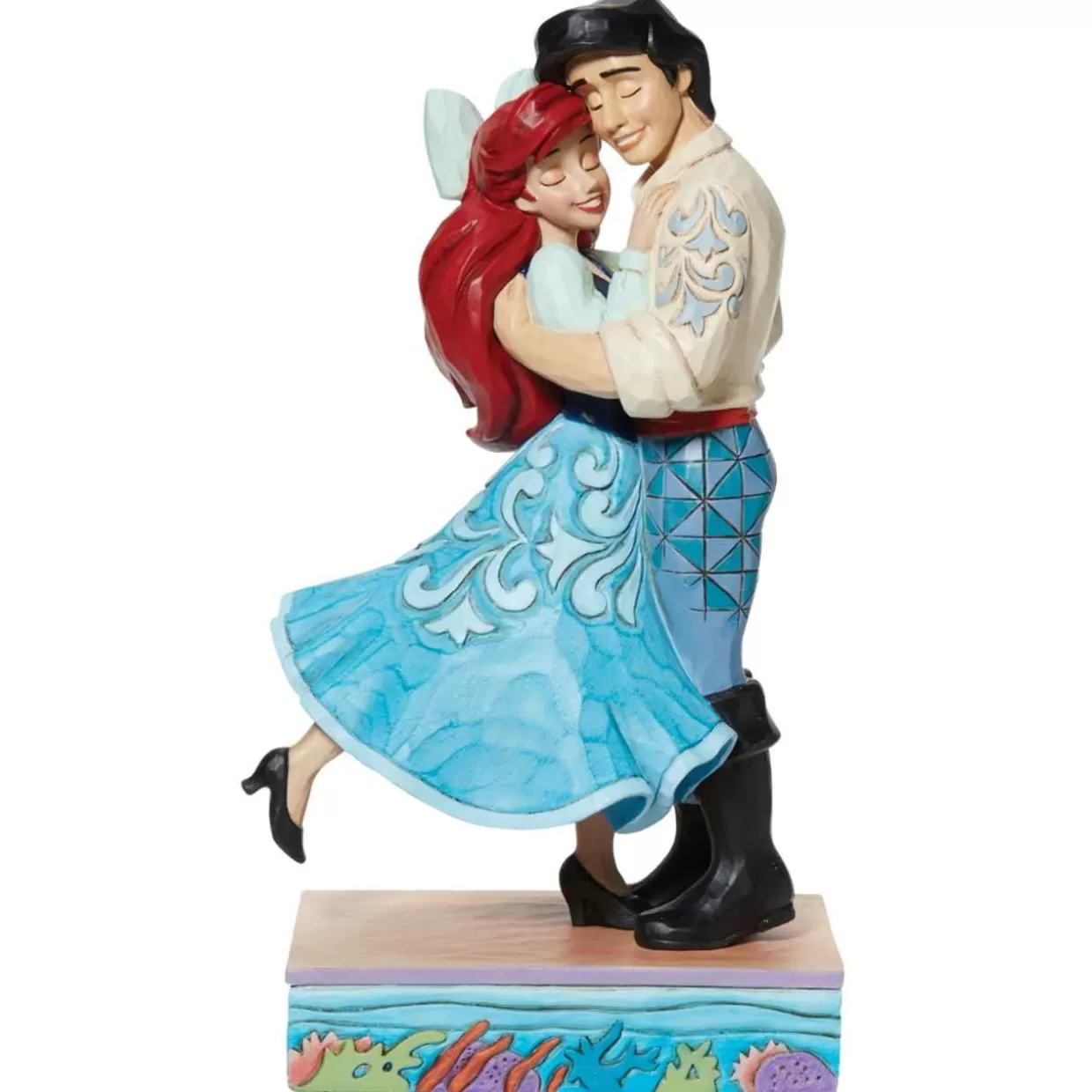 Jim Shore - Disney Traditions - Ariel And Eric In Love Figurine* Valentine's Day