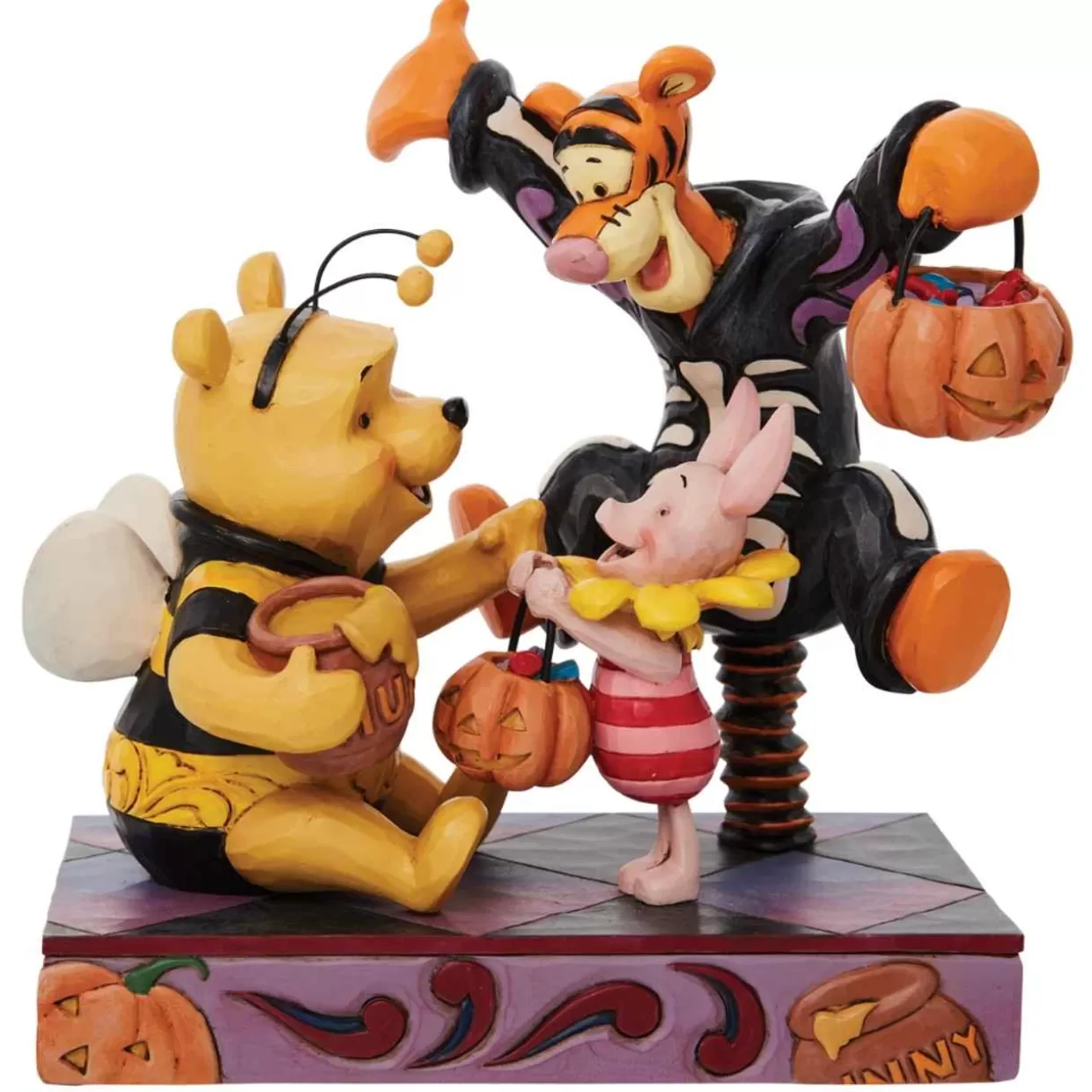Jim Shore - Disney Traditions - Pooh And Friends Halloween Figurine* Halloween