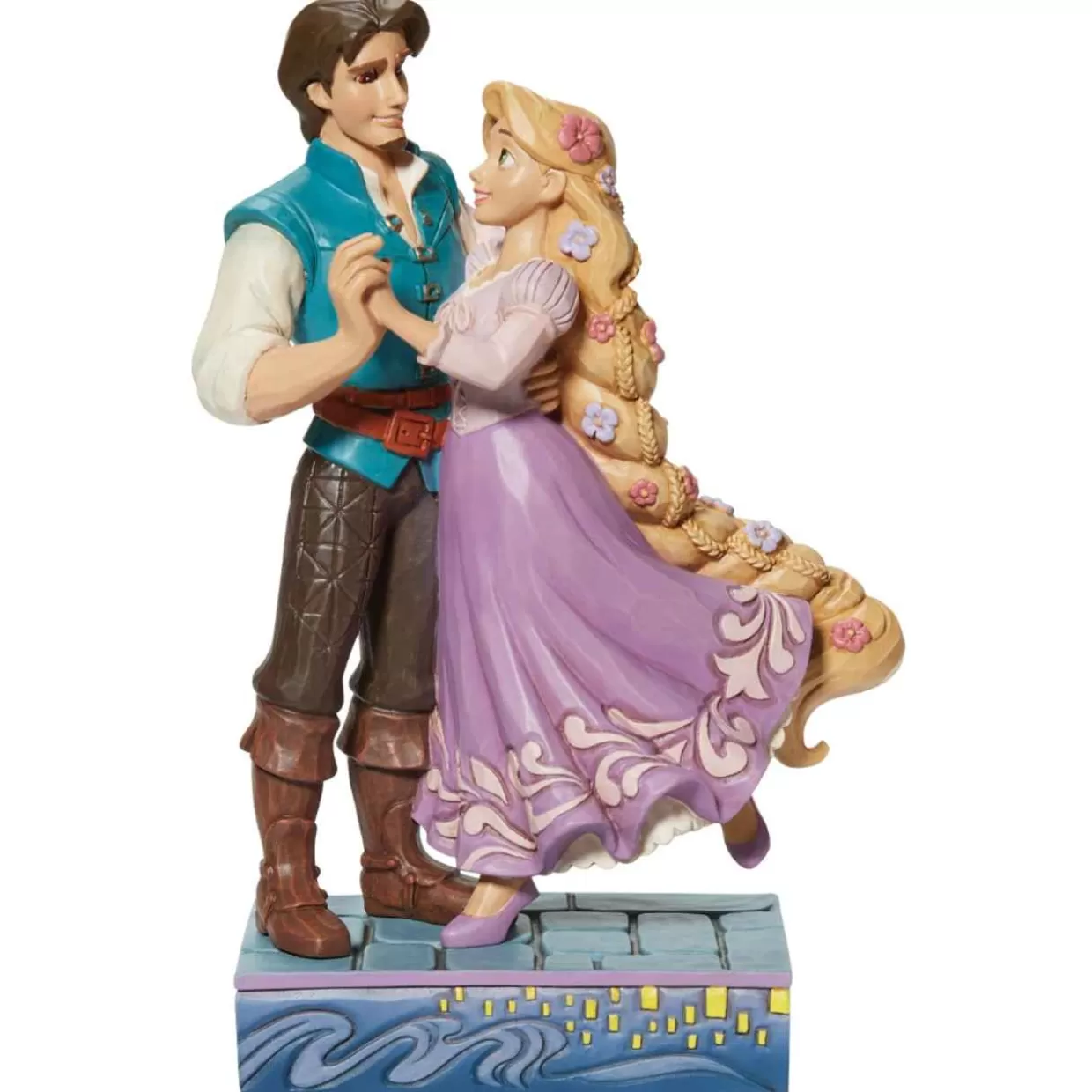 * Jim Shore - Disney Traditions - Rapunzel And Flynn In Love Figurine* Valentine's Day