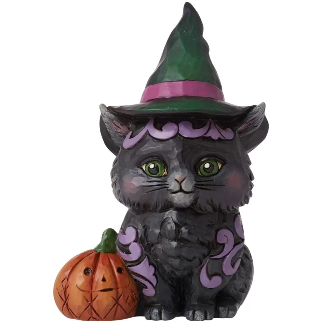 Jim Shore - Heartwood Creek - Black Cat Mini Figurine* Halloween