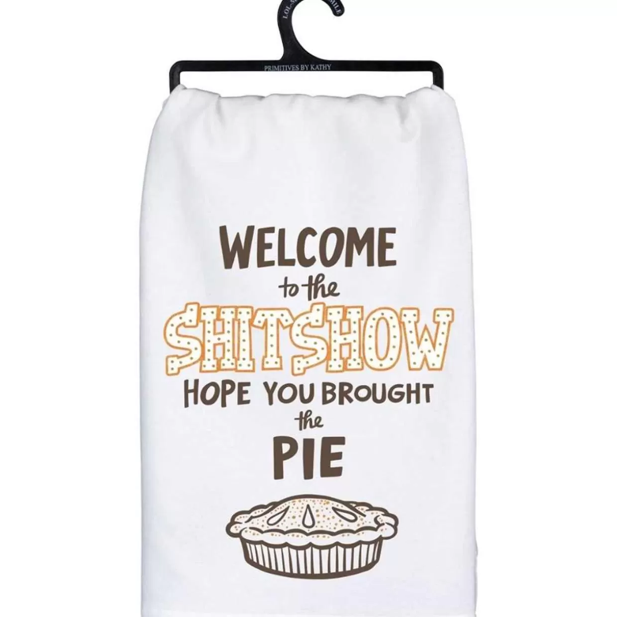 * Kitchen Towel Hope You Brought The Pie* Thanksgiving & Fall