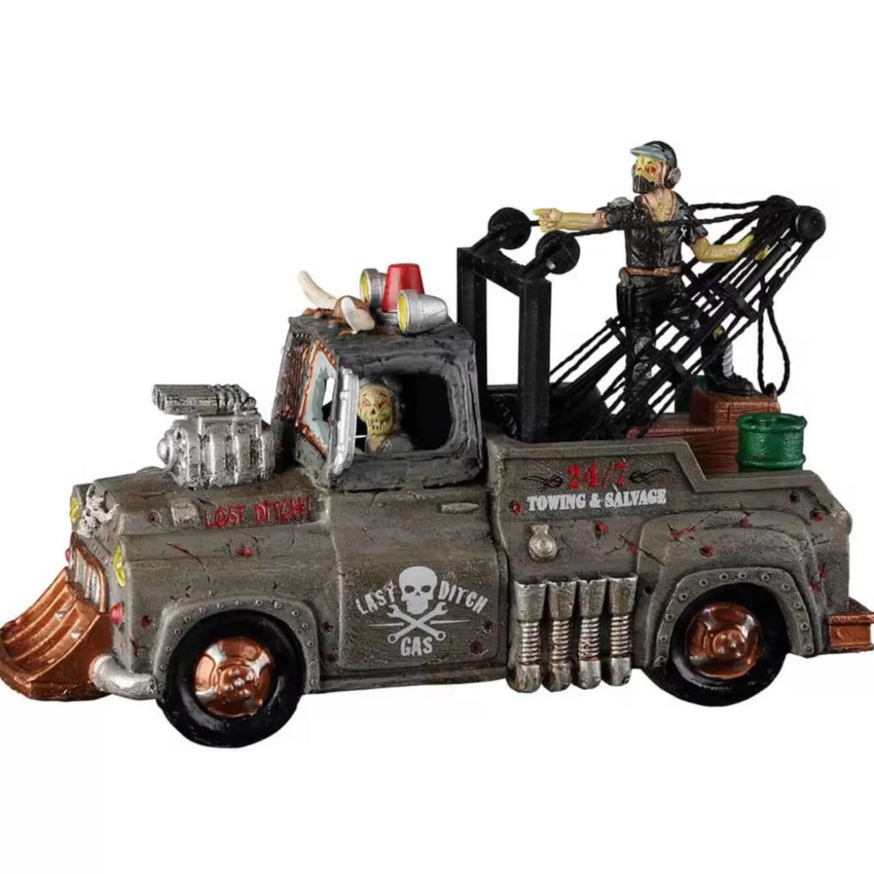 Lemax - Spookytown - Last Ditch Tow Truck* Halloween