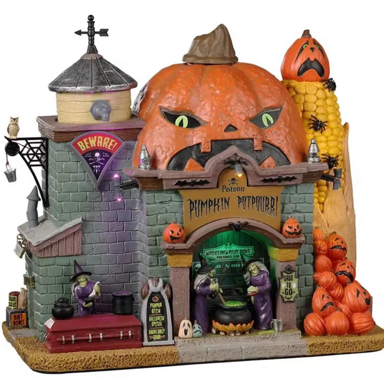 Lemax - Spookytown - Poison Pumpkin Potpourri* Halloween