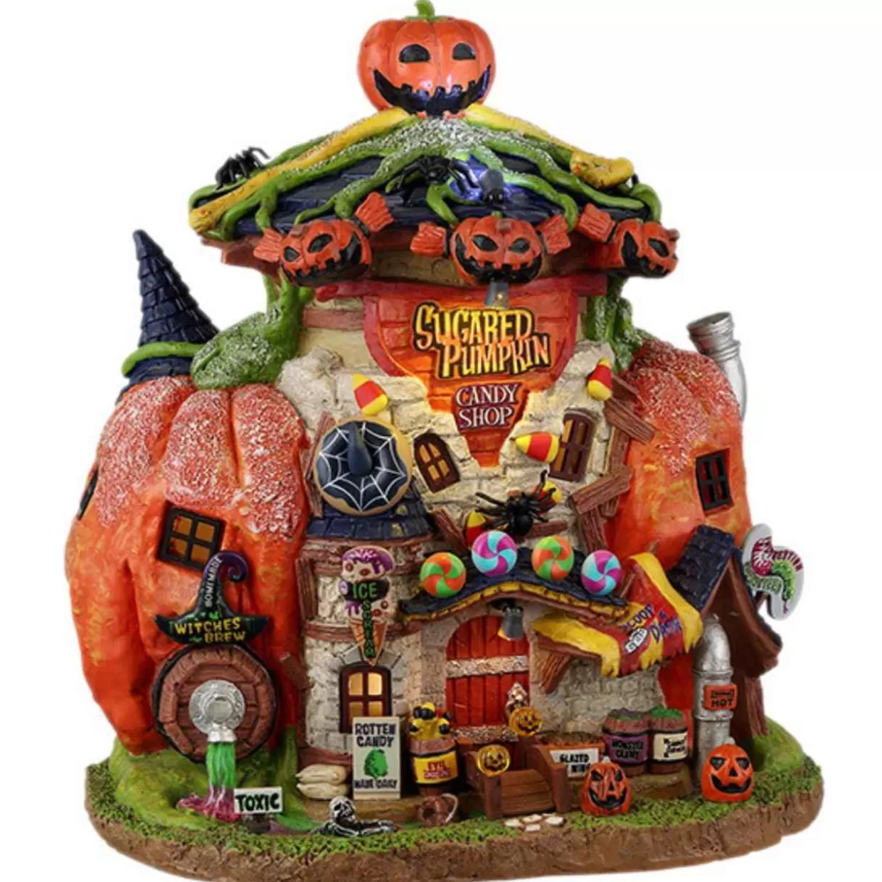 Lemax - Spookytown - Sugared Pumpkin Candy Shoppe* Halloween