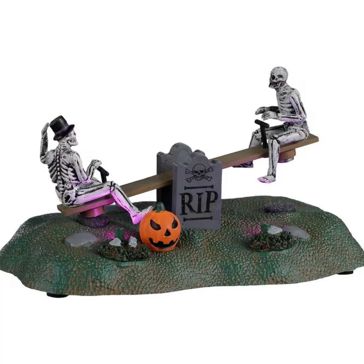 Lemax - Spookytown - Tombstone See Saw* Halloween