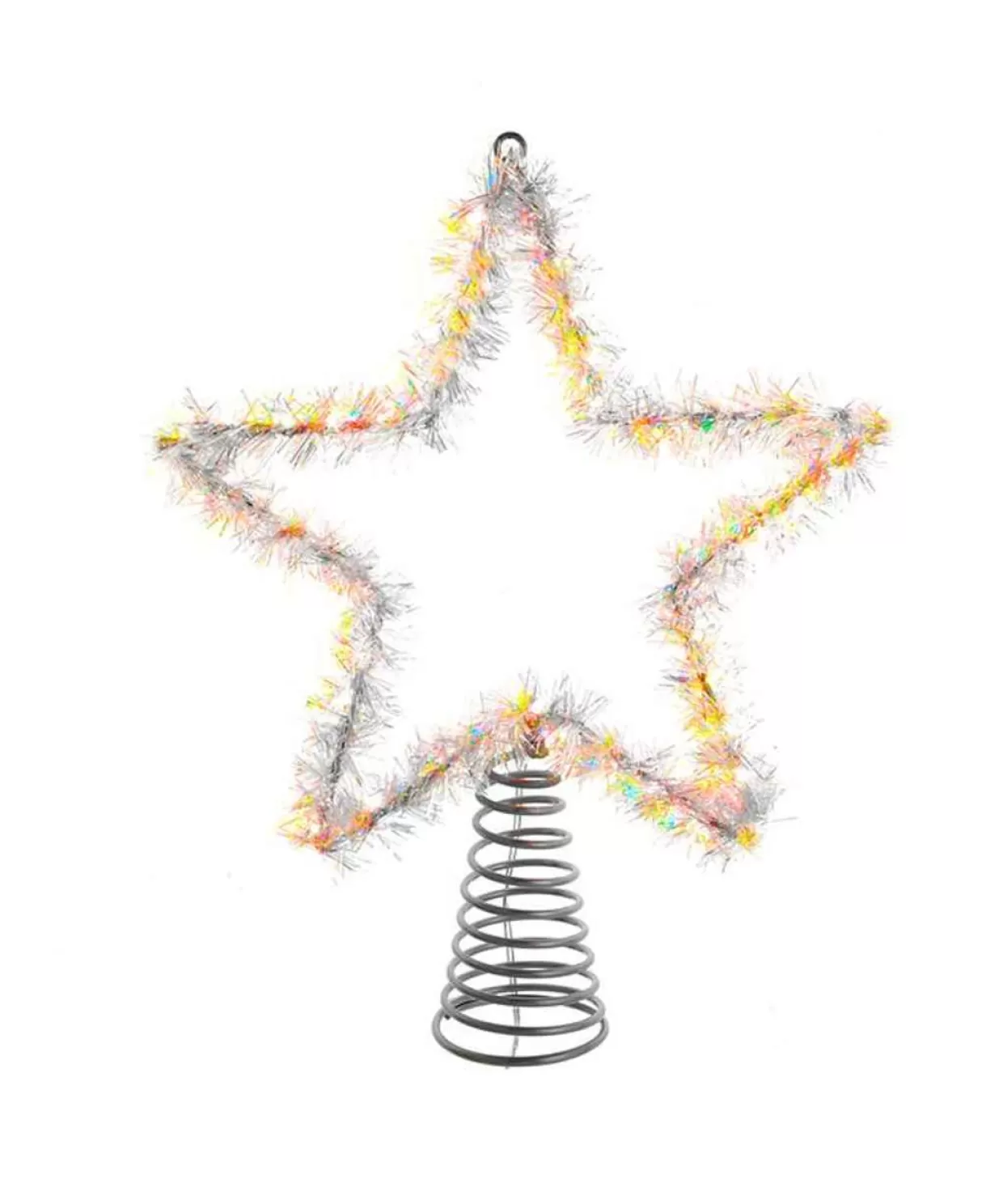 Kurt Adler Lighted Treetopper, Silver* Tree Toppers