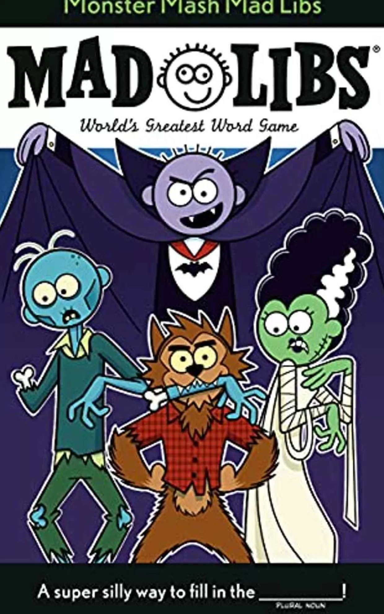 * Monster Mash Mad Libs: World's Greatest Word Game Paperback* Books