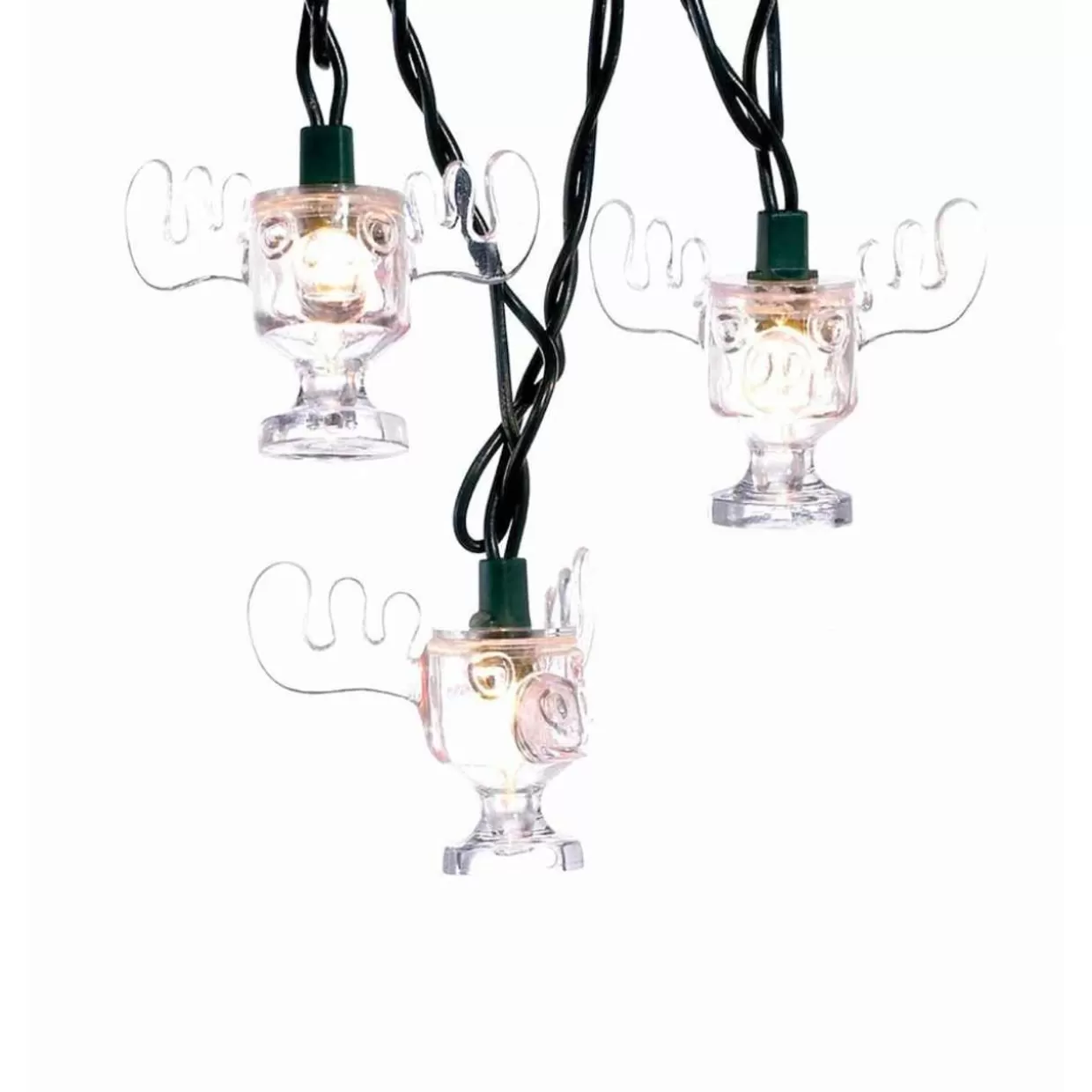 Department 56 National Lampoon Christmas Vacation Wally World Moose Mug Light Set* Novelty Lights