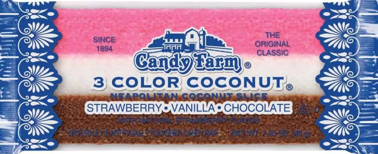 Old World Christmas Neapolitan Coconut Slices 1.65 Oz.* Food & Candy