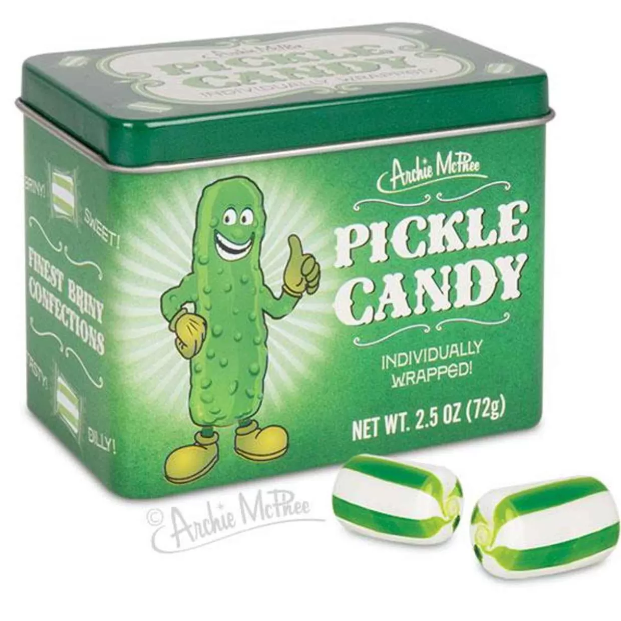 Old World Christmas Pickle Candy In Tin* Food & Candy