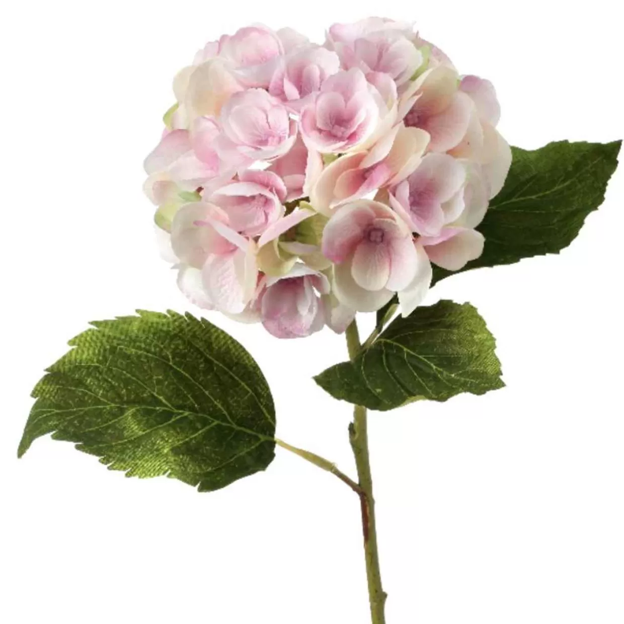 * Pink Plush Silk Hydrangea Pick* Tree Picks