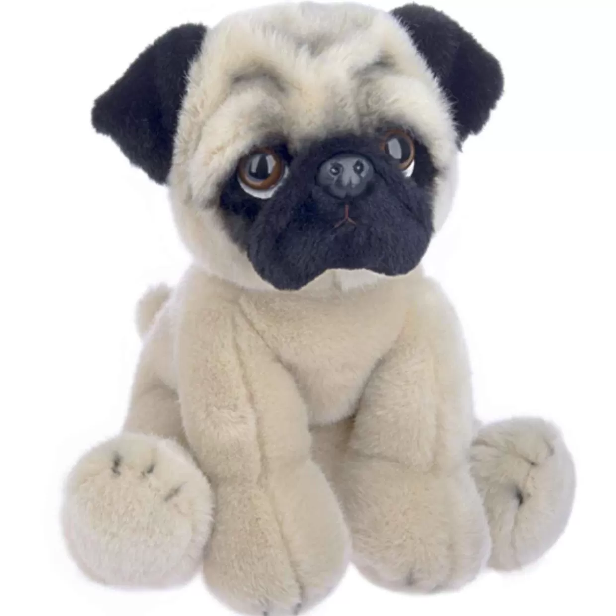 Kurt Adler Plush Fluffy Pug From The Heritage Collection* Plush Toys