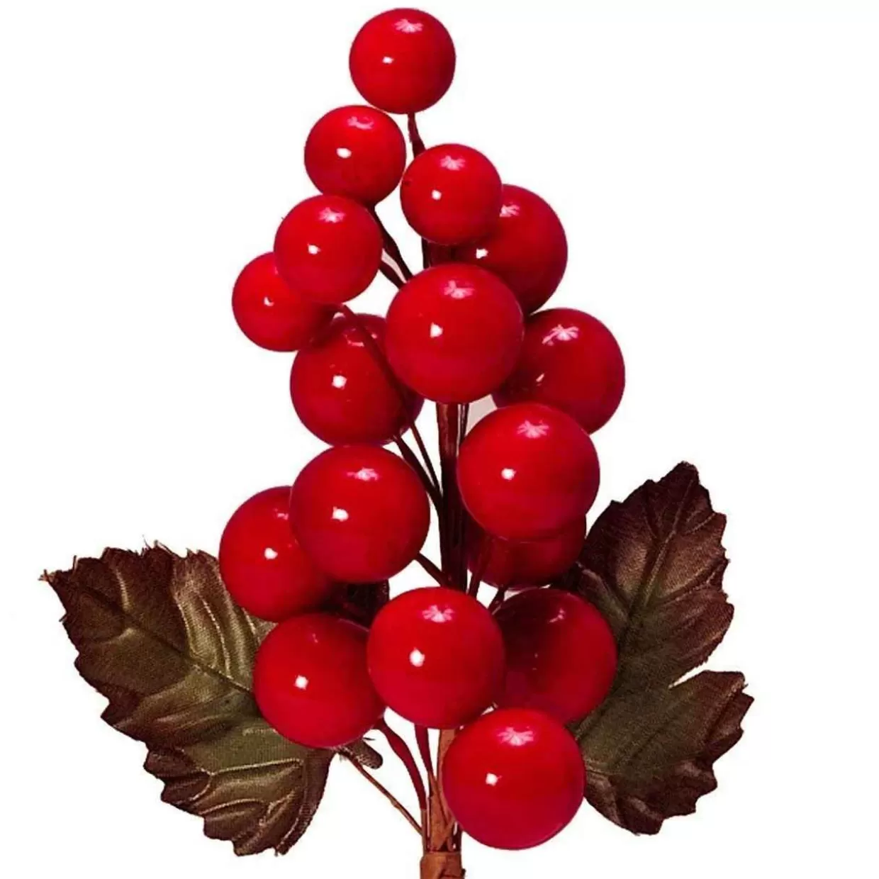 Kurt Adler Red Berry Grape Cluster Pick* Tree Picks