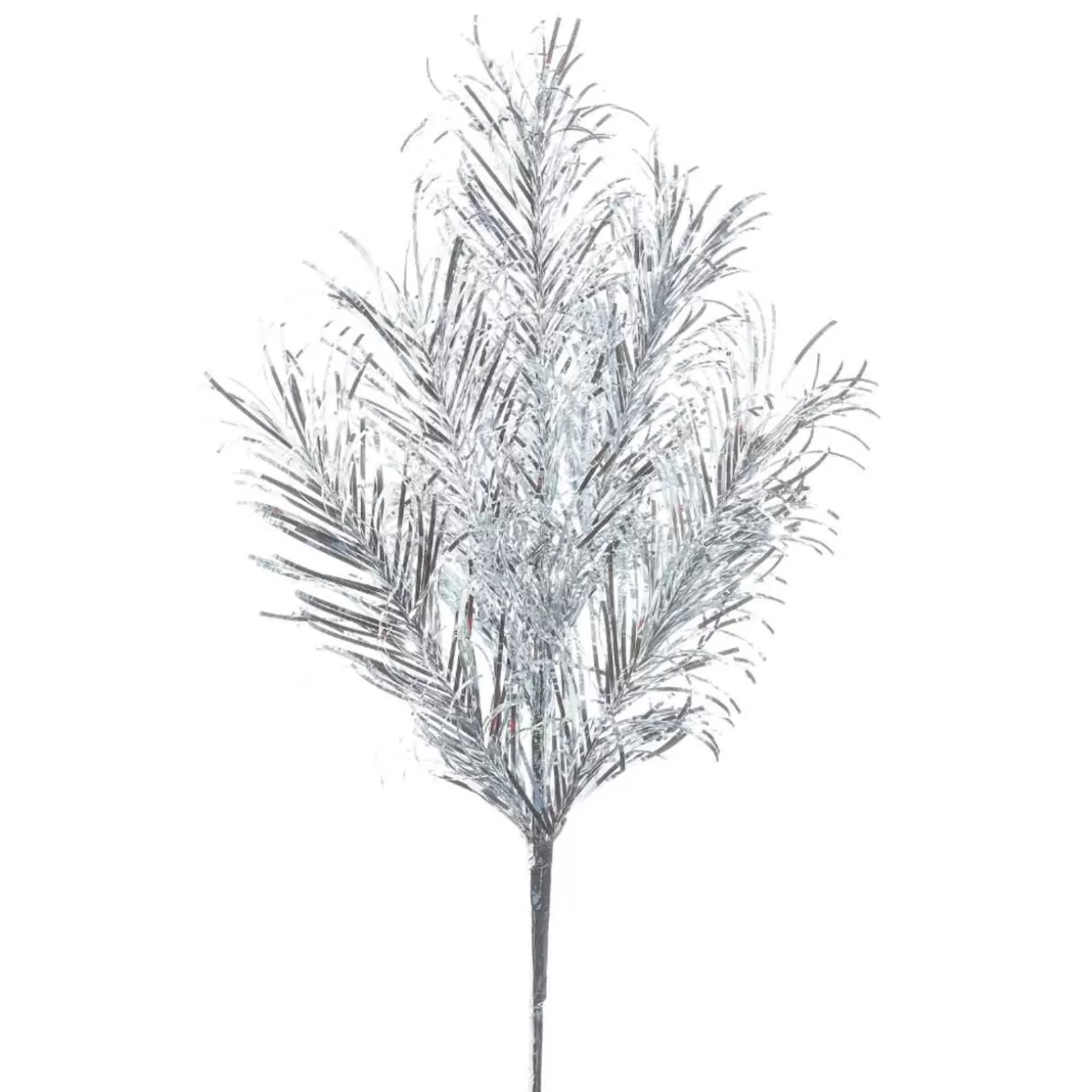 * Silver Tinsel Spray Christmas Tree Pick* Tree Picks