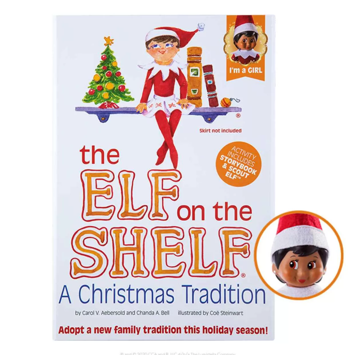 * The Elf On The Shelf Dark Girl* Books