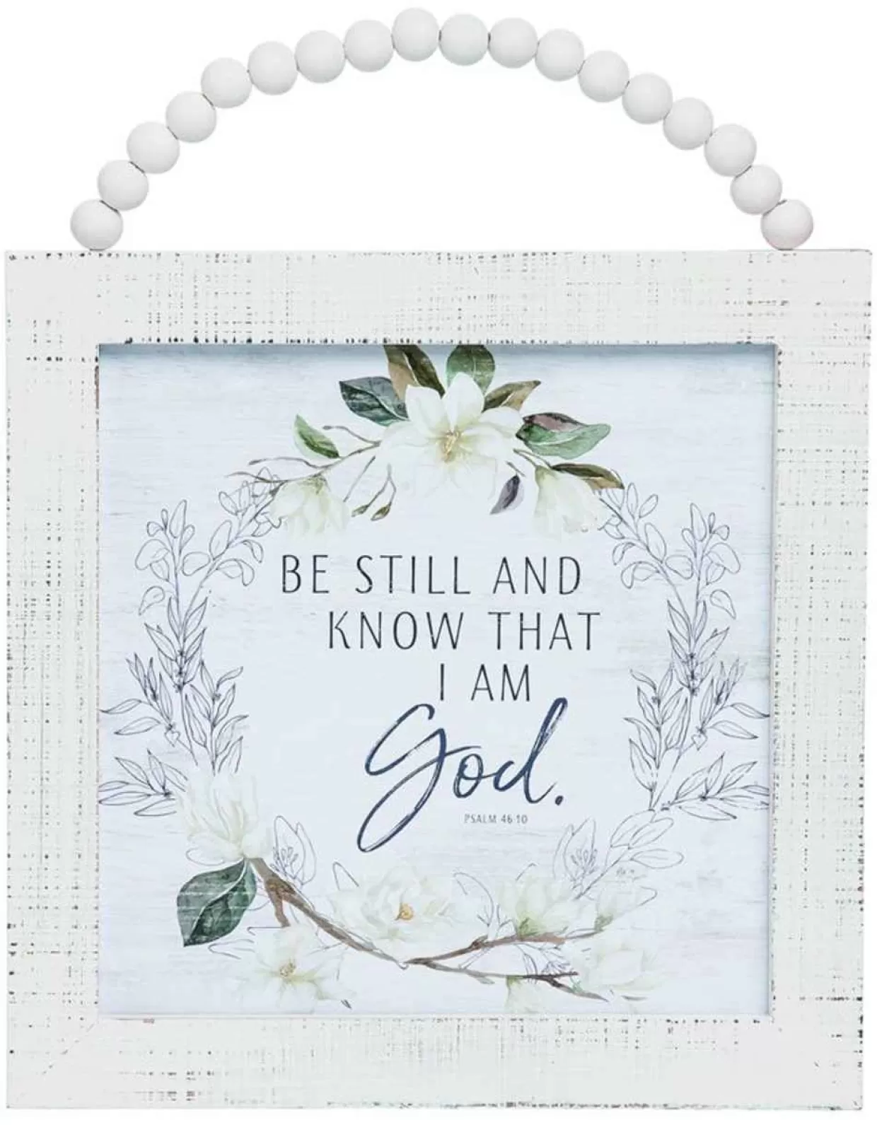 Kurt Adler Wooden Decor "Be Still And Know That I Am God"* Wooden Signs
